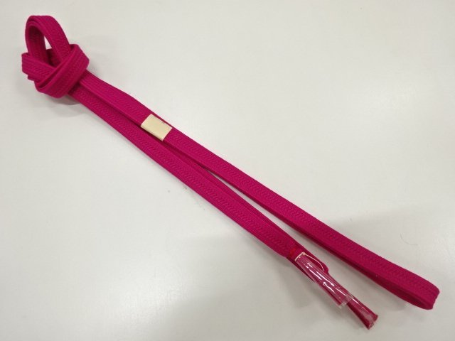 JAPANESE KIMONO / HANDTIED OBIJIME CORD 
